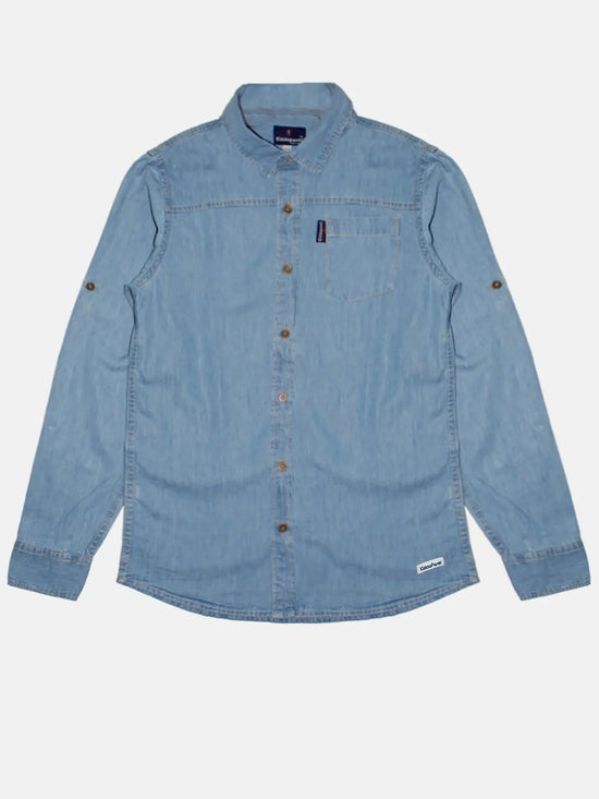 Boys Full Sleeve Denim Shirts-AW23BST030009