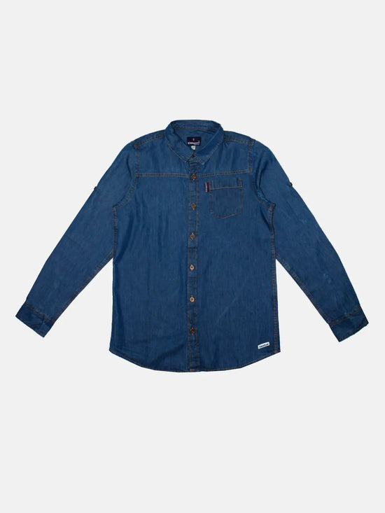 Boys Full Sleeve Denim Shirts-AW23BST030002