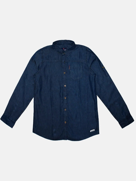 Boys Full Sleeve Denim Shirts-AW23BST030016