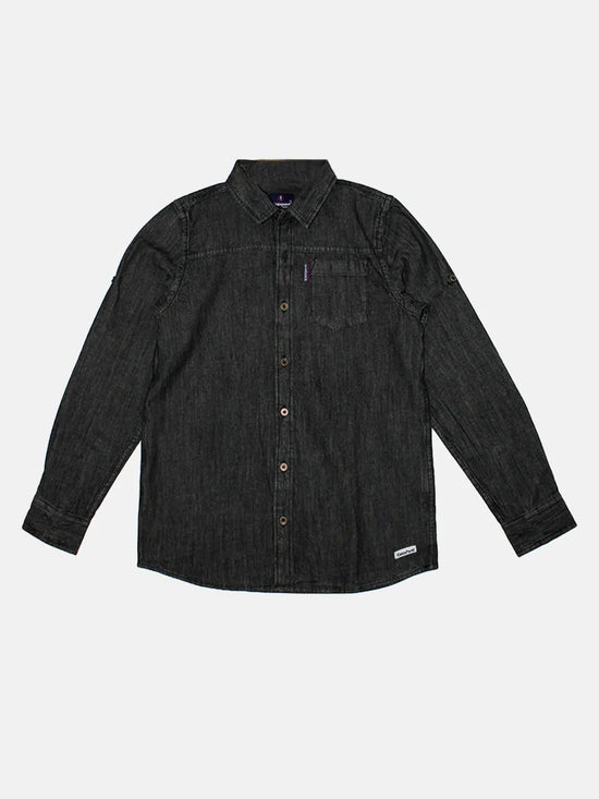 Boys Full Sleeve Denim Shirts-AW23BST030023