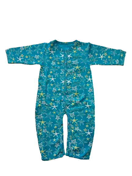 Starfish Print Romper for Babies