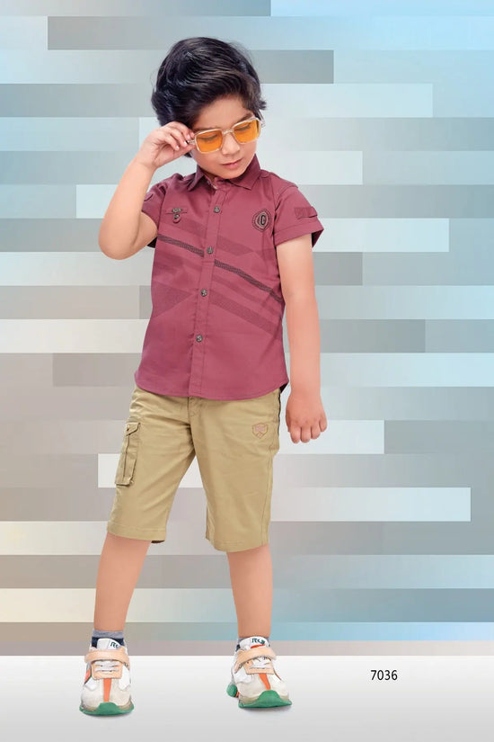 Charles Wine Boys Wear Set