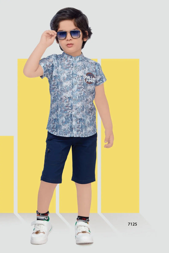 Charles Printed Boys Wear Set