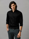 Men Solid Formal Black Shirt