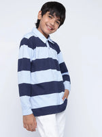 Lil Tomatoes Boys Cotton Polo T-shirt-GBT-W23-1232_BLUE_30