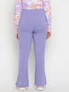 Lil Tomatoes Girls Cotton Looper Flared Trackpant-GGL-W23-1229_LAVENDER_30