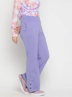 Lil Tomatoes Girls Cotton Looper Flared Trackpant-GGL-W23-1229_LAVENDER_30