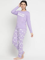 Lil Tomatoes Girls Cotton Night Suits-GGNS-W23-051_PURPLE_30