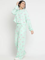 Lil Tomatoes Girls Cotton Night Suits-GGNS-W23-1213_LTGREEN_30