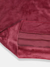 Lil Tomatoes Girls Velvet Track Suits-GGTS-W23-1307_WINE_30