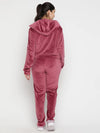 Lil Tomatoes Girls Velvet Track Suits-GGTS-W23-1307_WINE_30