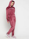 Lil Tomatoes Girls Velvet Track Suits-GGTS-W23-1308_WINE_30