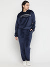 Lil Tomatoes Girls Velvet Track Suits-GGTS-W23-1308_NAVY_30