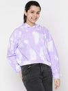 Lil Tomatoes Girls Light Weight Cotton Looper Sweatshirt-GGSWT-W23-1292_PURPLE_30