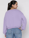 Lil Tomatoes Girls Light Weight Cotton Looper Sweatshirt-GGSWT-W23-1295_PURPLE_30