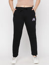 Lil Tomatoes Girls Light Weight Cotton Looper Joggers-GGL-W23-1223_BLACK_30