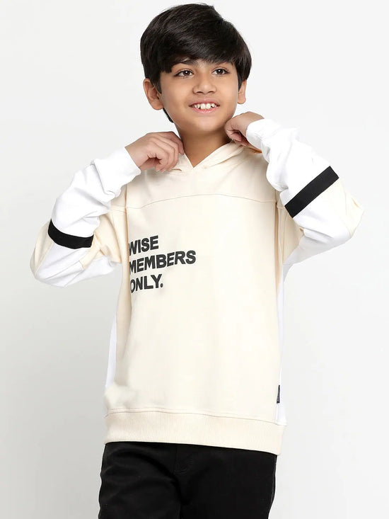 Lil Tomatoes Boys Light Weight Cotton Looper Sweatshirt-GBSWT-W23-1264_CREAM_30