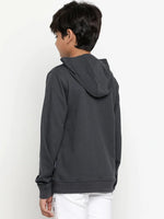 Lil Tomatoes Boys Light Weight Cotton Looper Sweatshirt-GBSWT-W23-1267_CHARCOAL_30