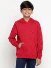 Lil Tomatoes Boys Light Weight Cotton Looper Sweatshirt-GBSWT-W23-1280_OLIVE_30