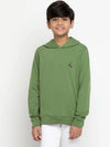 Lil Tomatoes Boys Light Weight Cotton Looper Sweatshirt-GBSWT-W23-1280_OLIVE_30