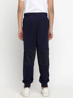 Lil Tomatoes Boys Light Weight Cotton Looper Trackpant-GBL-W23-1289_NAVY_30