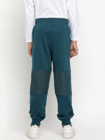 Lil Tomatoes Boys Light Weight Cotton Looper Trackpant-GBL-W23-1289_TEAL_30