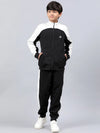 Lil Tomatoes Boys Heavy Weight Cotton Fleece Track Suit-GBTS-W23-1277_BLACK_30