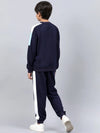 Lil Tomatoes Boys Light Weight Cotton Looper Track Suit-GBTS-W23-1278_NAVY_30