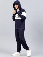 Lil Tomatoes Boys Light Weight Cotton Looper Track Suit-GBTS-W23-1279_NAVY_30