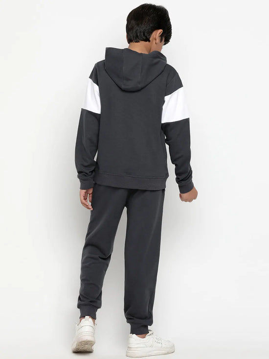 Lil Tomatoes Boys Light Weight Cotton Looper Track Suit-GBTS-W23-1279_CHARCOAL_30