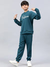 Lil Tomatoes Boys Light Weight Cotton Looper Track Suit-GBTS-W23-1278_TEAL_30