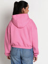 Lil Tomatoes Girls Heavy Weight Cotton Fleece Sweatshirt-GGSWT-W23-1299_PINK_30