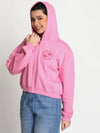 Lil Tomatoes Girls Heavy Weight Cotton Fleece Sweatshirt-GGSWT-W23-1299_PINK_30