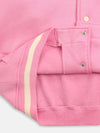 Lil Tomatoes Girls Heavy Weight Cotton Fleece Jacket-GGJKT-W23-1304_PINK_30