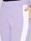 Lil Tomatoes Girls Light Weight Cotton Looper Trackpant-GGL-W23-1230_PURPLE_30