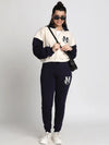 Lil Tomatoes Girls Heavy Weight Cotton Fleece Track Suits-GGTS-W23-1309_NAVY_30