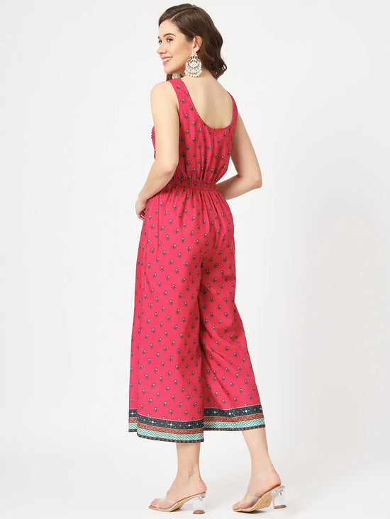 Wedding Inspired Allover Digital Printed Jumpsuit