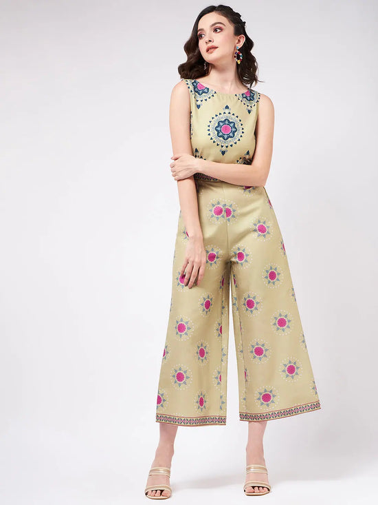 Ethnic Digital Printed Jumpsuit