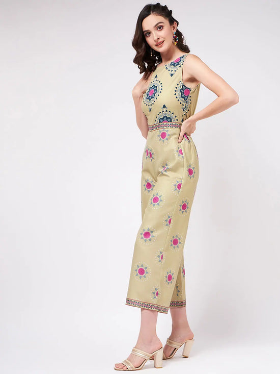 Ethnic Digital Printed Jumpsuit