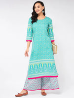 Jaipur Haat Placement Allover Kurta-PK4411-S