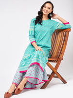 Jaipur Haat Placement Allover Kurta-PK4411-S