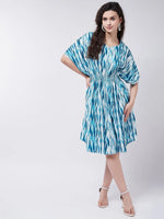 Women's Tye-Dye Printed Loose Dress