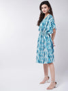 Women's Tye-Dye Printed Loose Dress