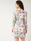 Floral Printed Blazer Dress