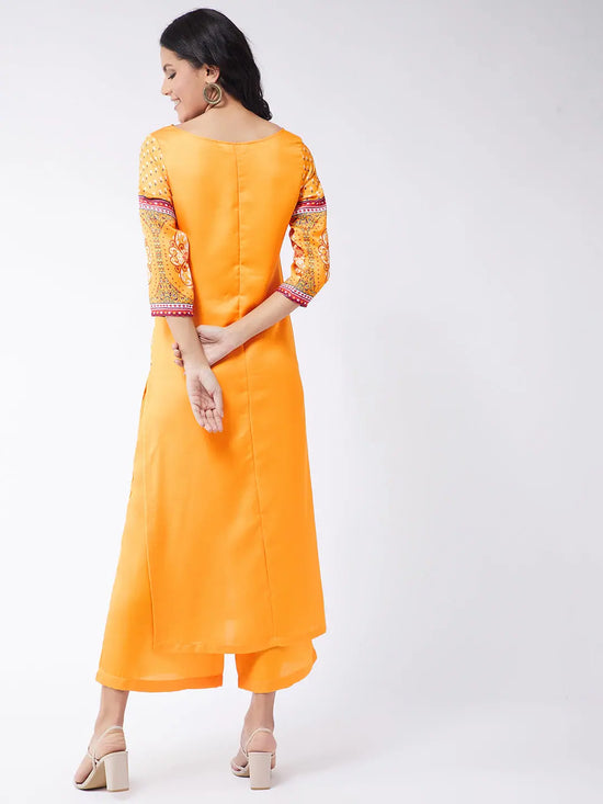 Digital Printed Centre Placement Kasturi Kurta