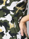 Military Tank Dress-ZL9001GREEN-XS