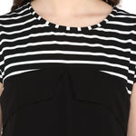 Stripe Yoke Dress