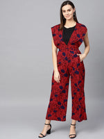 Floral Printed Jumpsuit