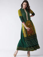 Mughal Straight Kurta With Crew Neck-PK4321-S