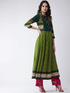 Mughal Printed Flared Kurta-PK4324-S